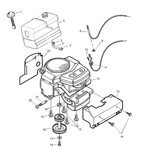 Part Location Diagram of 093191E700 Murray DISCONTINUED